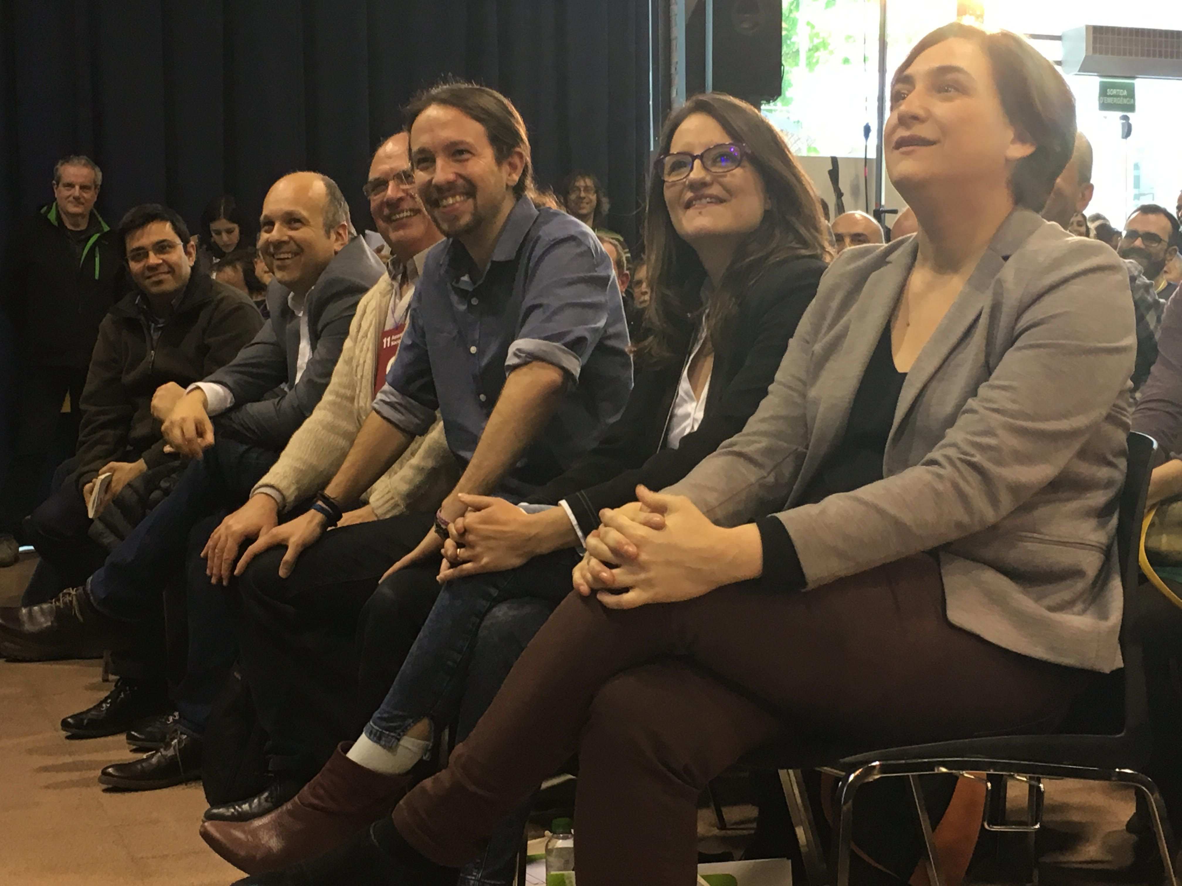 Podemos y confluencias, unidos para construir un nuevo espacio en Catalunya