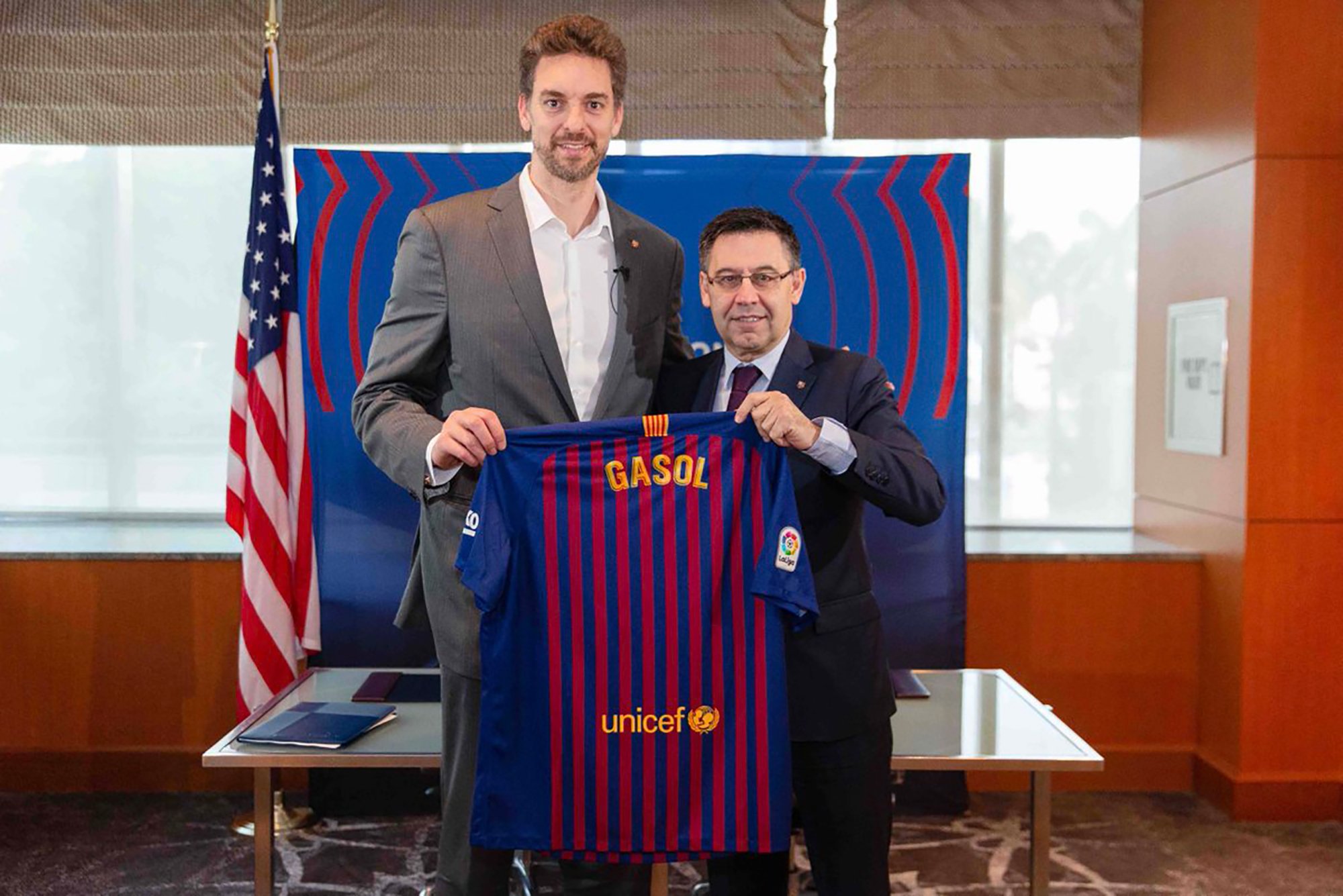 El Barça i Pau Gasol tornen a unir forces