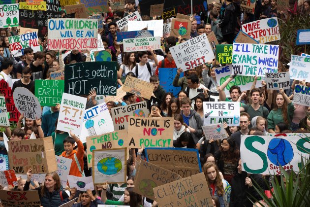 manifestació Hong Kong canvi climàtic 15-M - EFE manifestació Hong Kong canvi climàtic 15-M - EFE