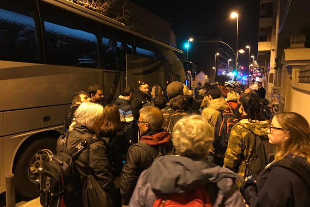 Autobuses manifestación Madrid - Carlota Camps