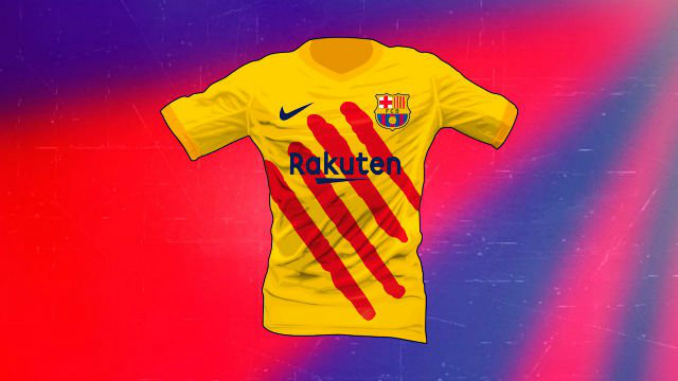 Reclaman que el Barça juegue con la camiseta de la senyera contra el Madrid