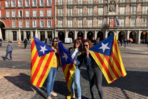 Enric Herranz Plaza Mayor manifestacio Madrid