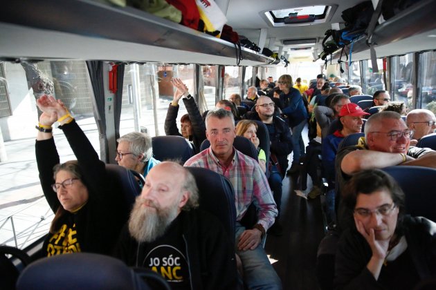 manifestacio madrid 16 m llegada bus|buzo alcala sergi alcazar