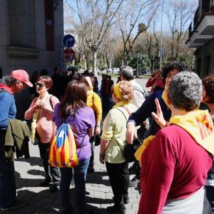 manifestació Madrid ambient EL NACIONAL Sergi Alcàzar manifestació Madrid ambient EL NACIONAL Sergi Alcàzar