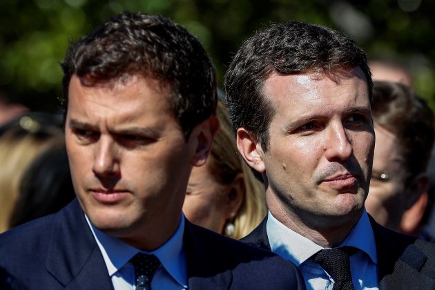 Pablo Casado Albert Rivera EFE