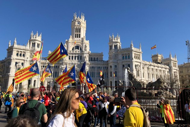 Esteladas edificio ayuntamiento Madrdi J.A.