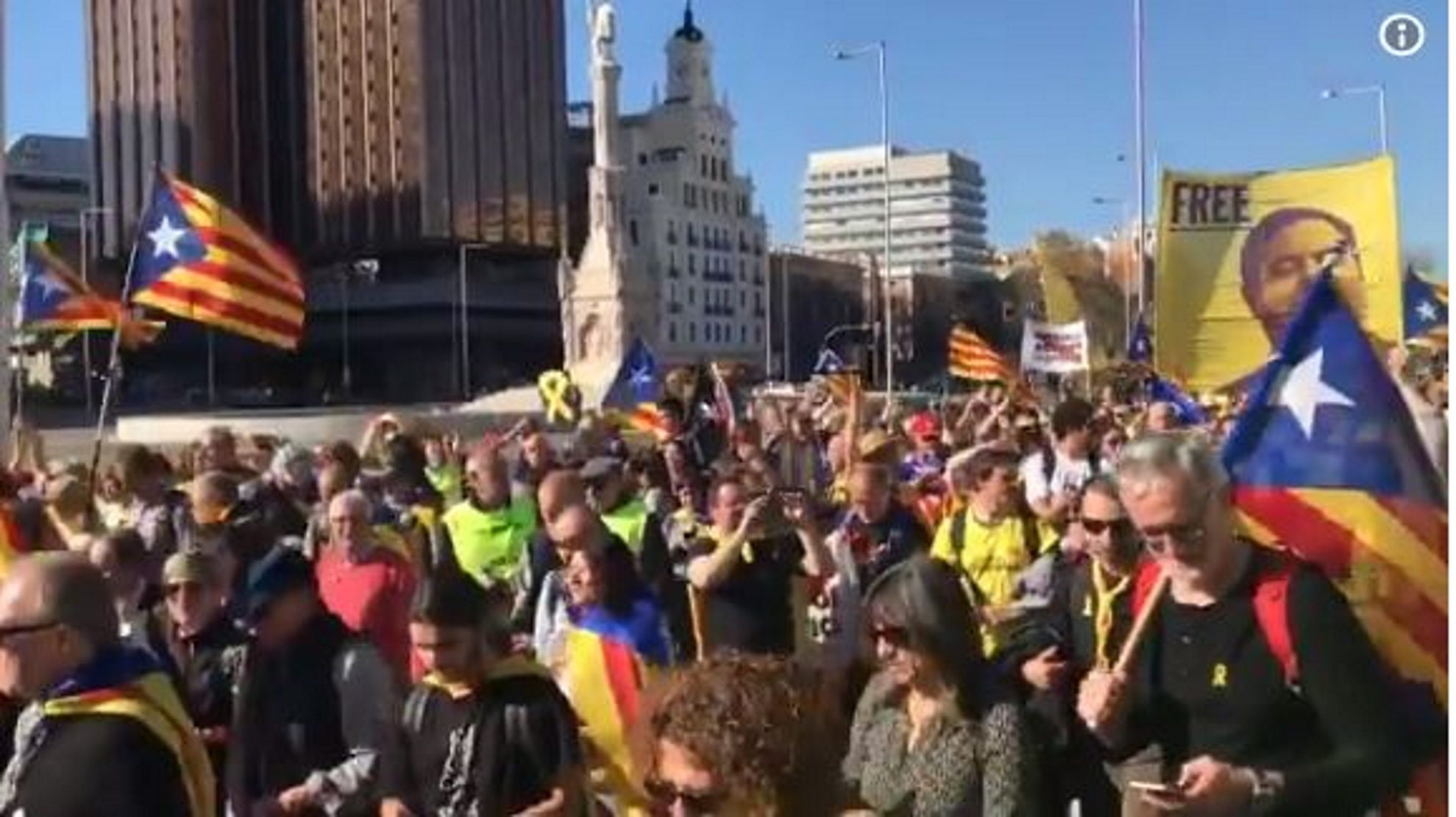 El cant del "Passi-ho bé i moltes gràcies" ressona a Madrid