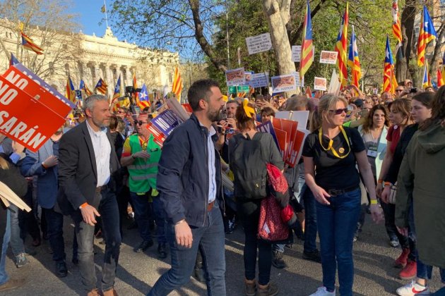 Presidente Parlamento manifestación Madrid Nicolàs Tomàs