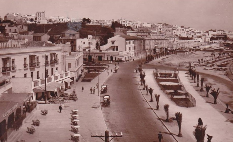 Tànger durant l'ocupació franquista (1940 1945). Font Discovering Tanger