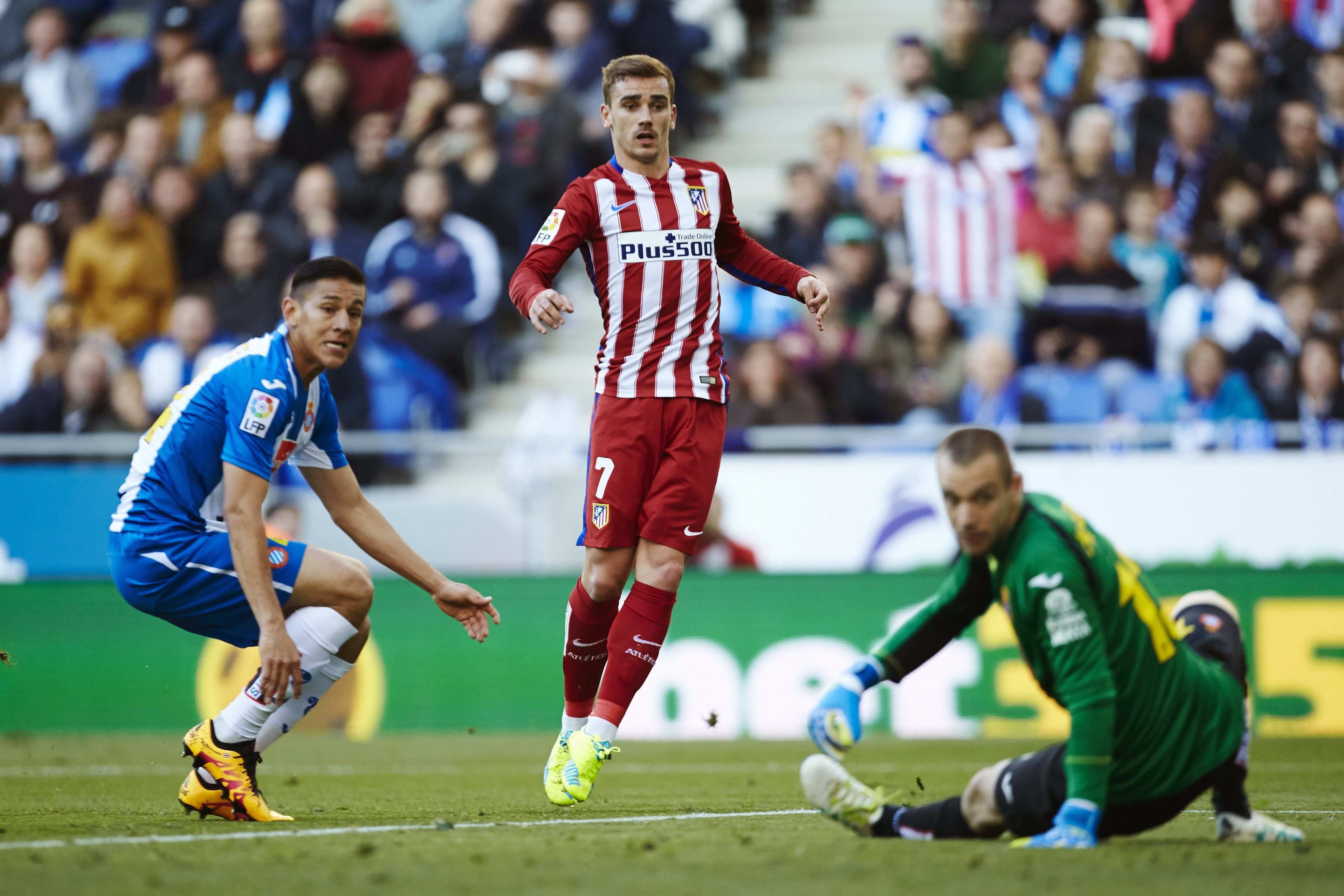 El Atlético gana a costa del Espanyol (1-3)