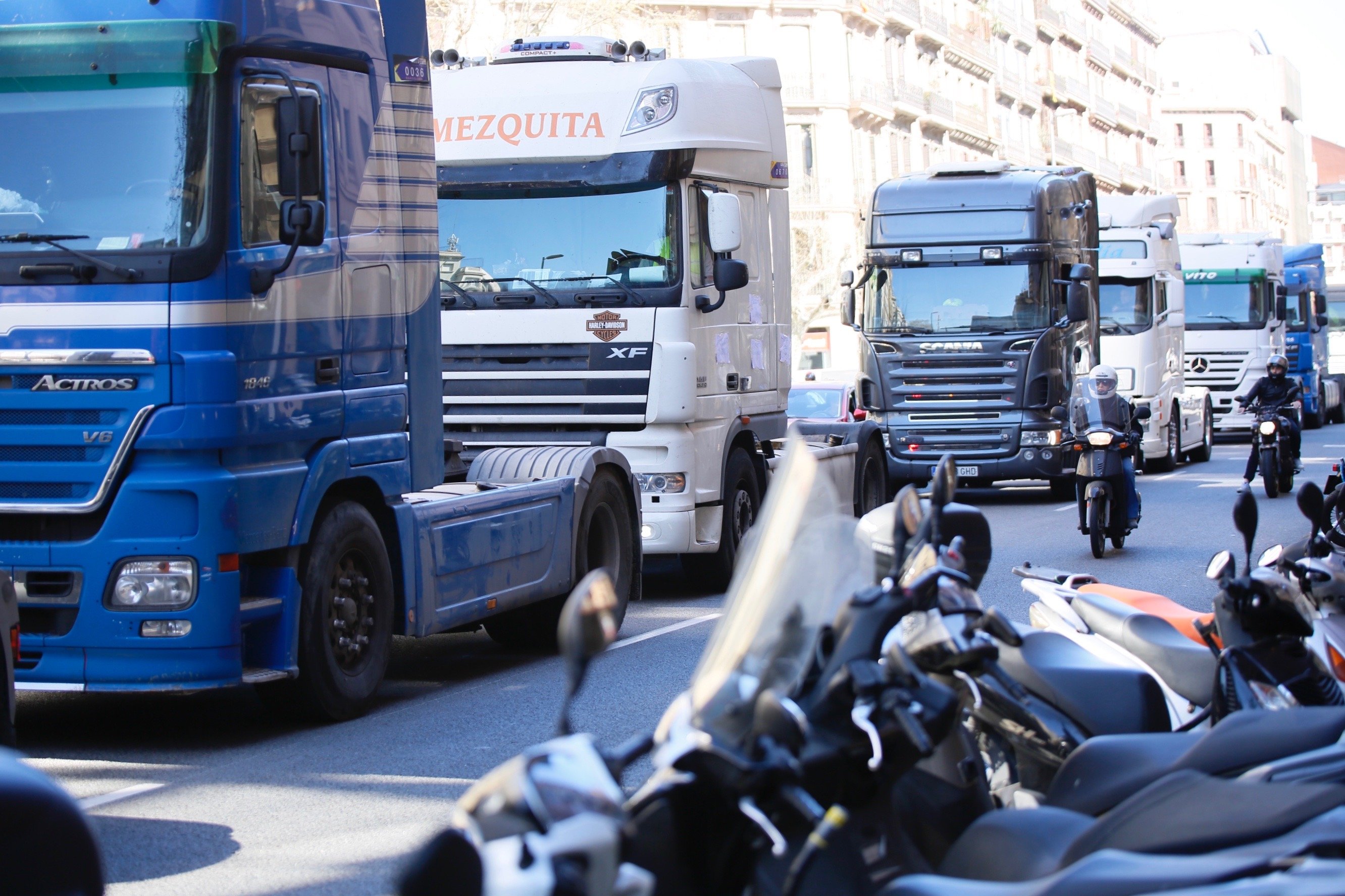 Els transportistes poden consumir als restaurants de les àrees de servei