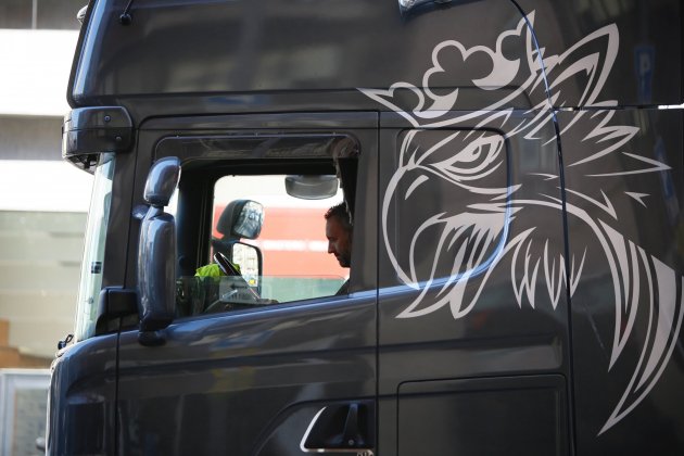 protesta transportistas Sergi Alcàzar