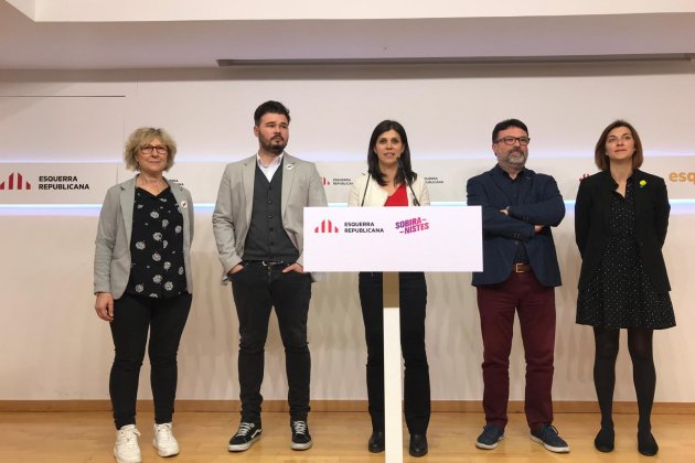 Candidats ERC generales Nuet Rufian Telechea - Carlota Camps Candidats ERC generales Nuet Rufian Telechea - Carlota Camps