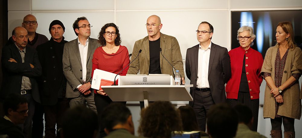 El document intern per a l'acord JxSí-CUP