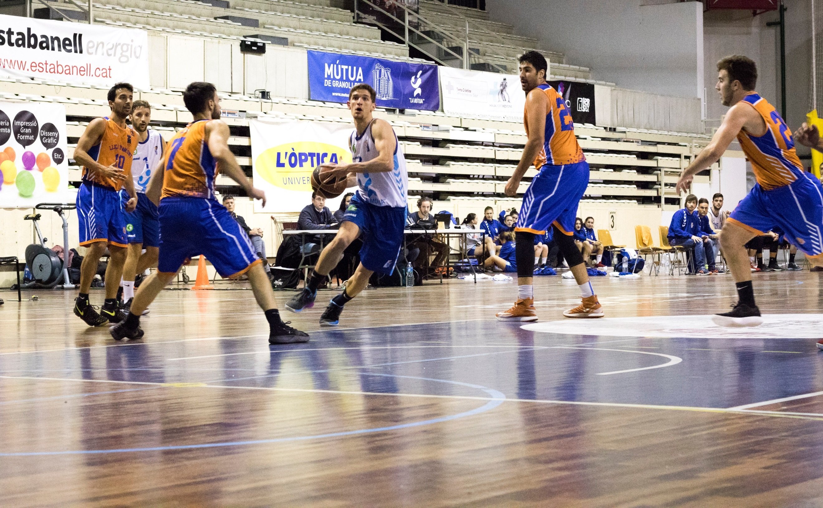 El derbi vallesà CB Granollers-Recanvis Gaudí Mollet B promet emoció