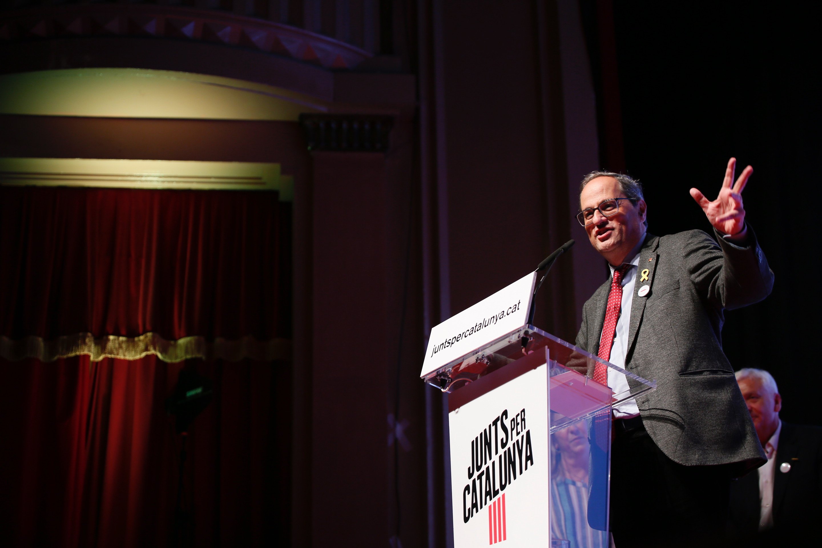 Torra: "Assumiré les conseqüències de ser el president de la Generalitat"