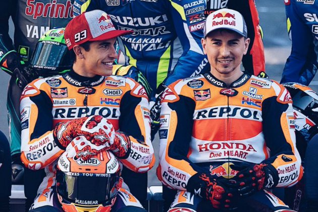 marco marquez jorge lorenzo @lorenzo99