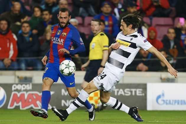 Aleix Vidal Champions League Camp Nou EFE