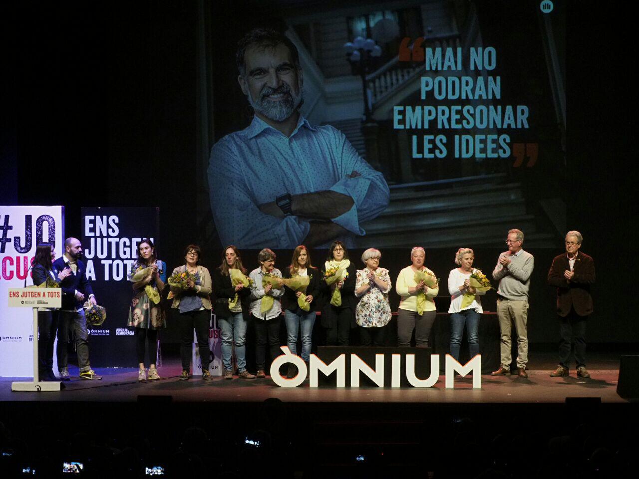 Jordi Cuixart: "Spanish fascism is using us to roll back rights and freedoms"