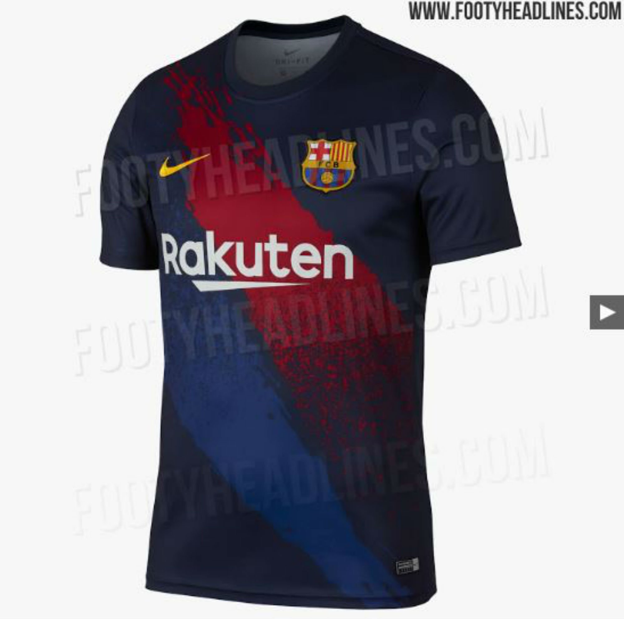 Se filtra una nueva camiseta del Barça