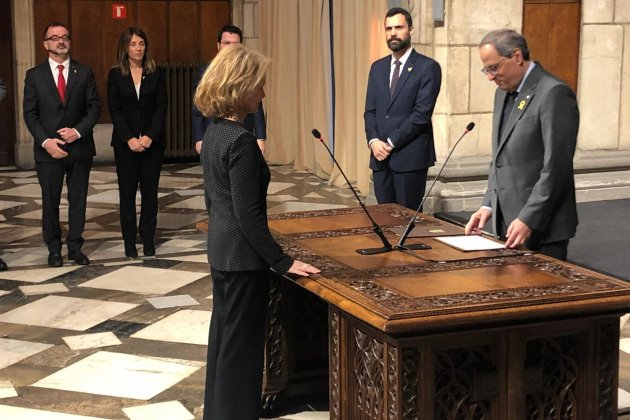 Mariàngela Vilallonga presa possessió   Marina Fernández