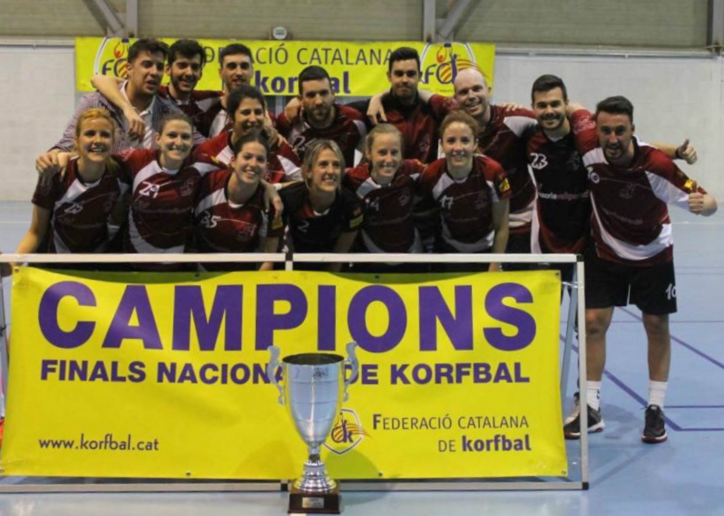 Assessoria Vallparadís, Montcada i Platja d’Aro guanyen les Copes Catalanes de Corfbol