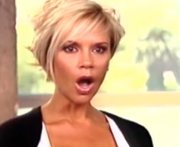 victoria beckham boca oberta victoria beckham boca oberta