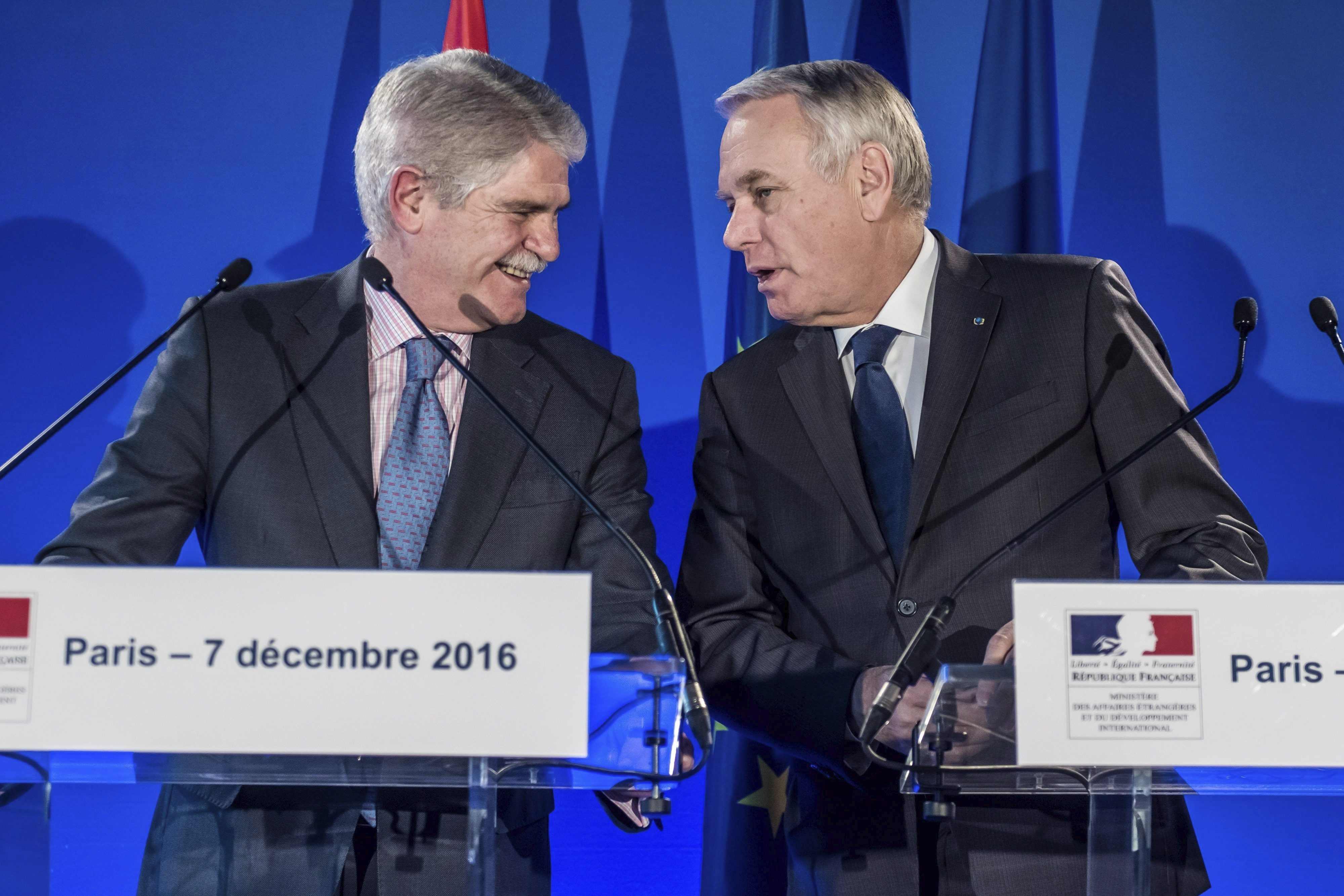 La reivindicación independentista se cuela en una cumbre hispano-francesa