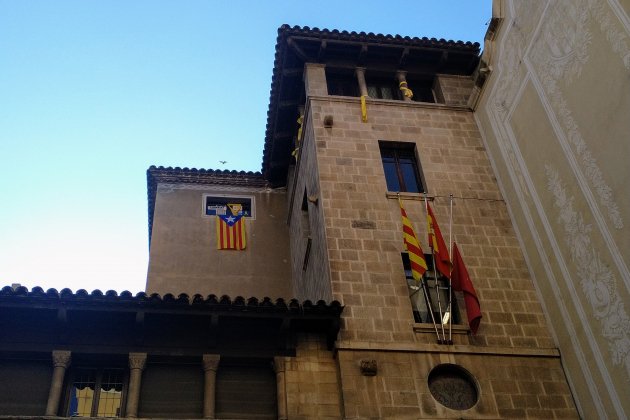 Llaços grocs Ajuntament de Lleida ACN Llaços grocs Ajuntament de Lleida ACN
