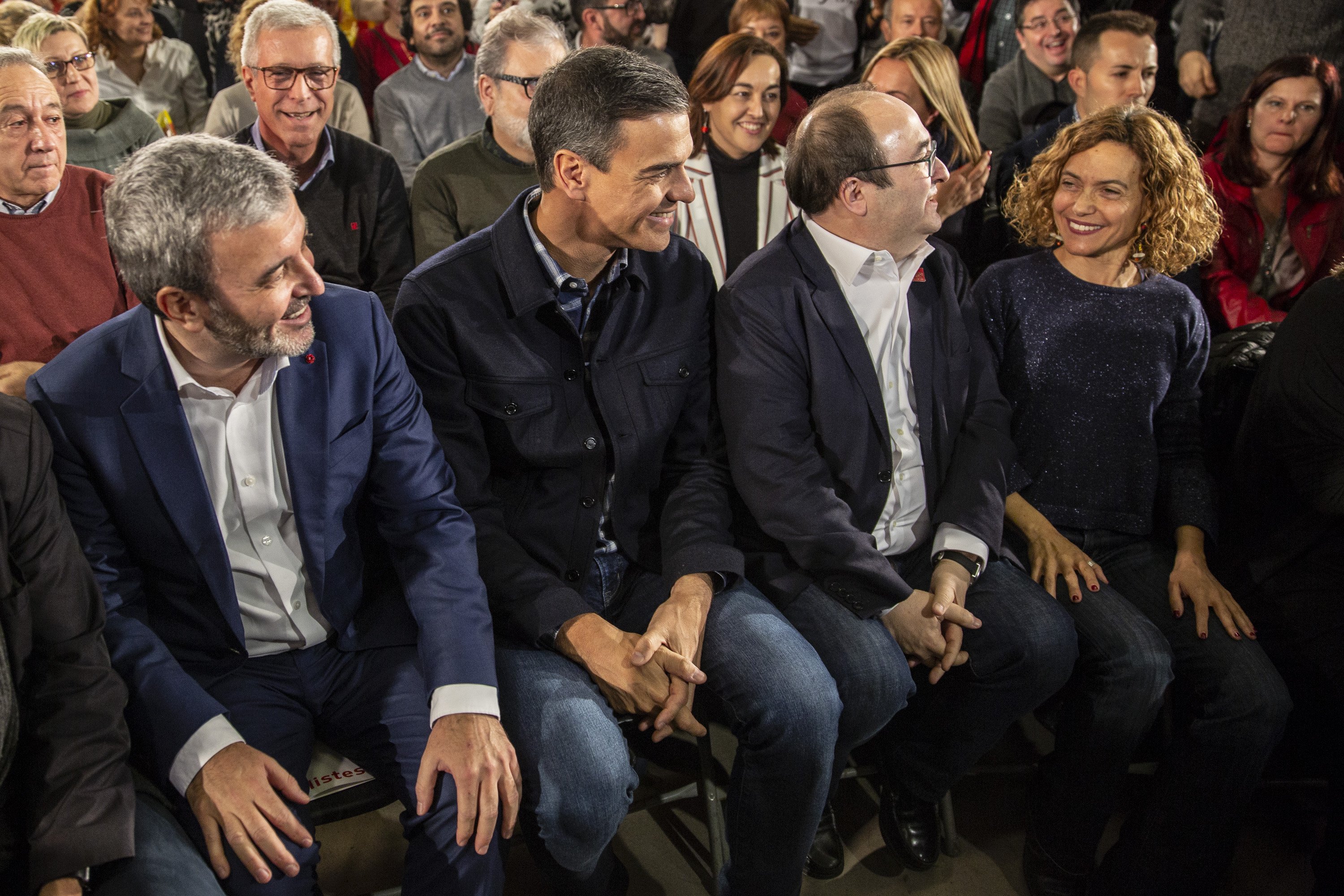 Sánchez reforça la seva presència a Catalunya i tancarà campanya a Barcelona