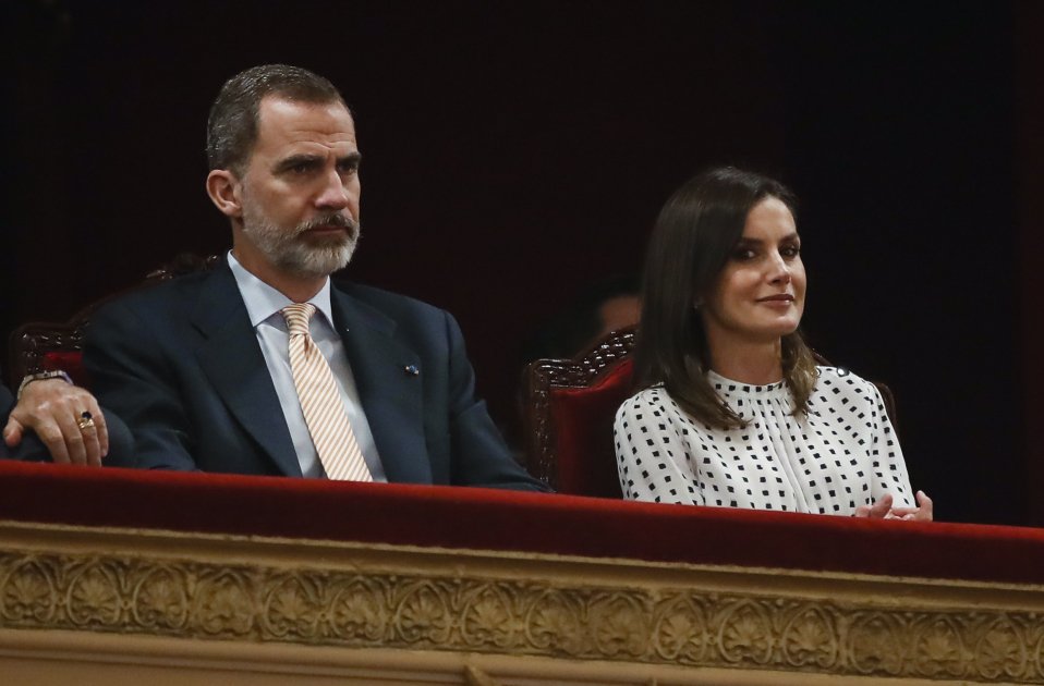 felip leticia lonja|palco argentina gtres