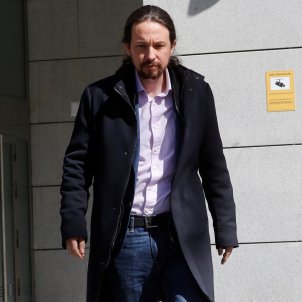 Pablo Iglesias Podemos audiencia Nacional - Efe Pablo Iglesias Podemos audiencia Nacional - Efe