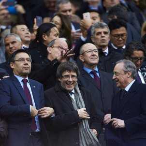 Puigdemont Bartomeu Florentino Perez Forcadell Camp Nou EFE Puigdemont Bartomeu Florentino Perez Forcadell Camp Nou EFE