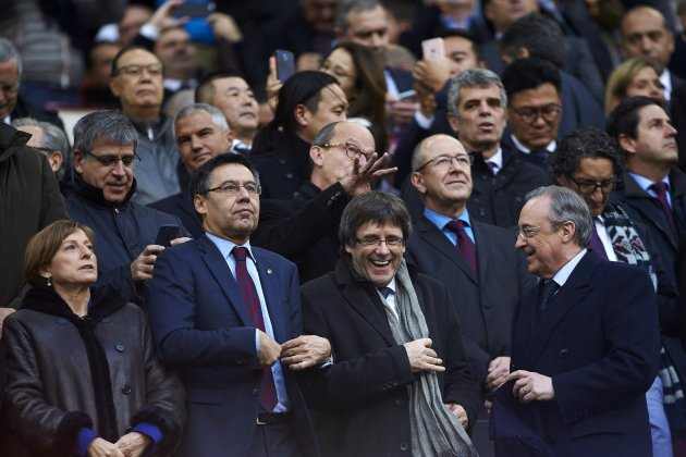 Puigdemont Bartomeu Florentino Perez Forcadell Camp Nou EFE