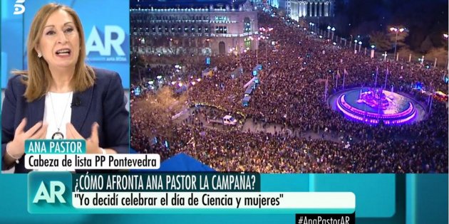 ana pastor enfadada  programa ana rosa