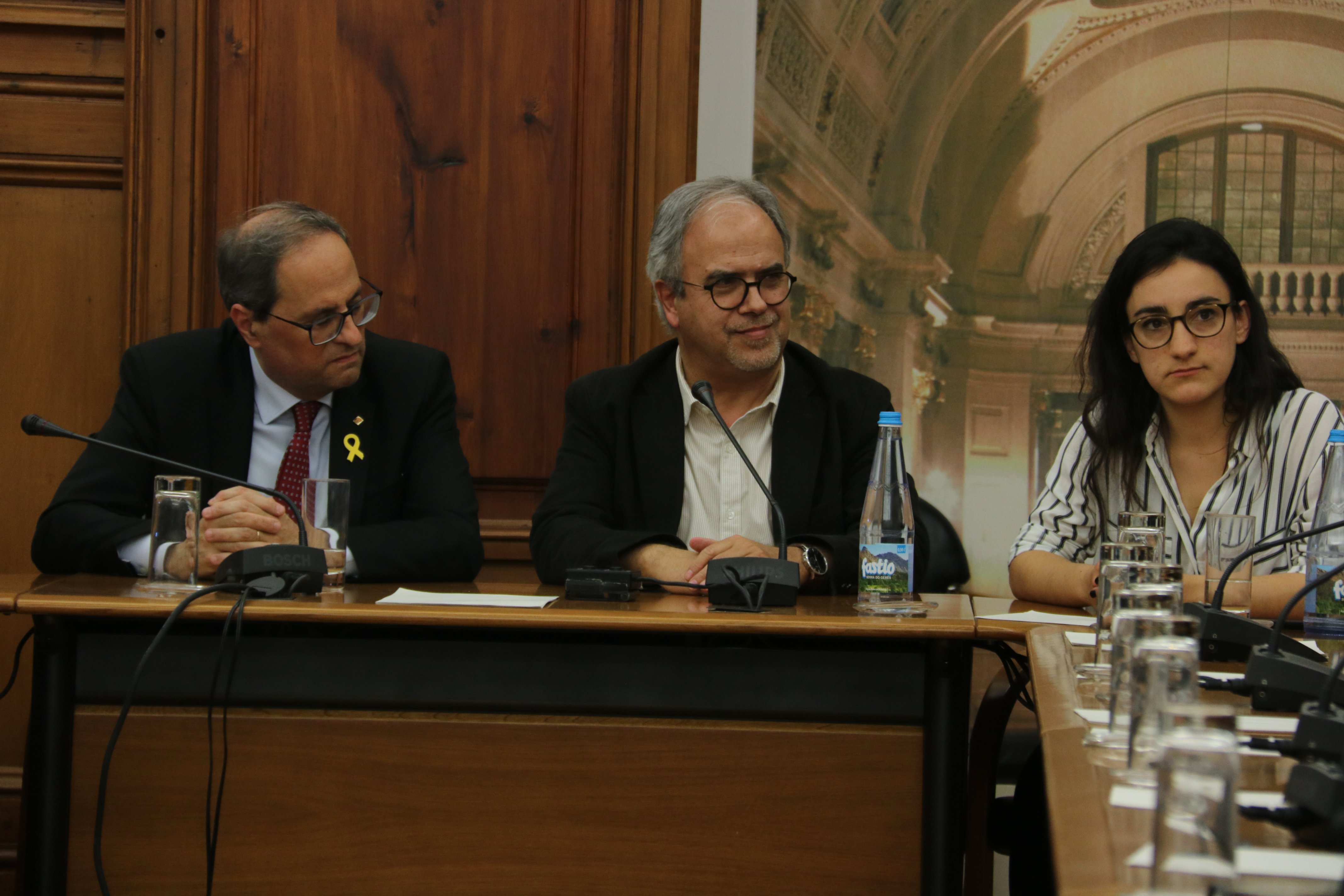 Torra se reúne con diputados portugueses a favor de la autodeterminación