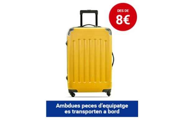 medida maleta 10kg ryanair