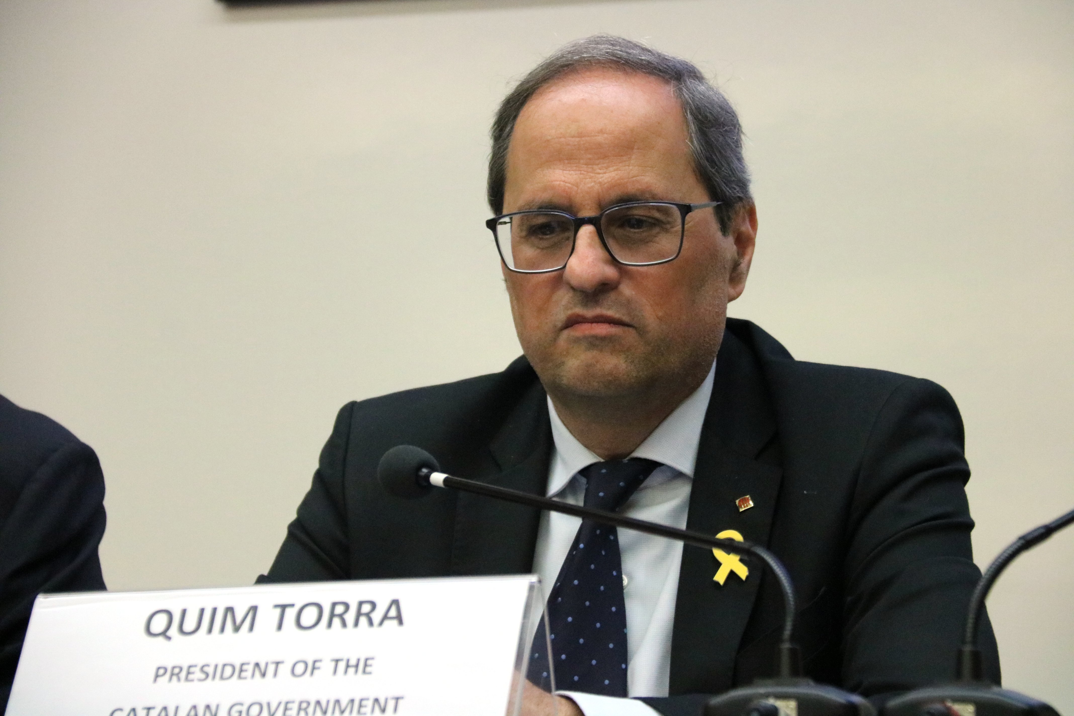 Torra: "Catalunya ha lluitat sempre per preservar els seus drets"