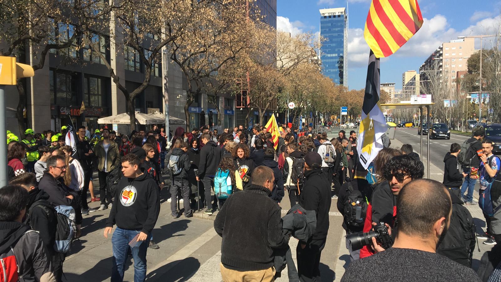 Piden hasta 18 años a 7 manifestantes de una protesta de la CUP contra Vox