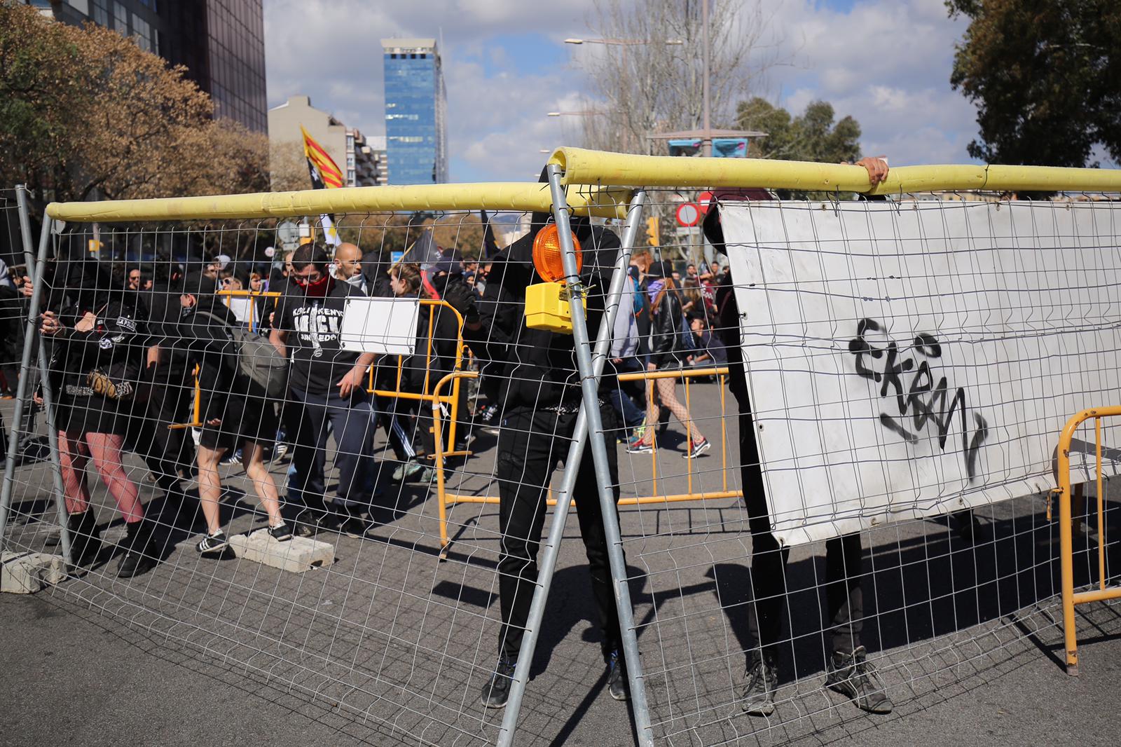 Prisión bajo fianza para la antifascista detenida en la manifestación contra Vox