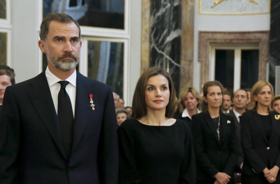 felip leticia elena cristina funeral gtres felip leticia elena cristina funeral gtres