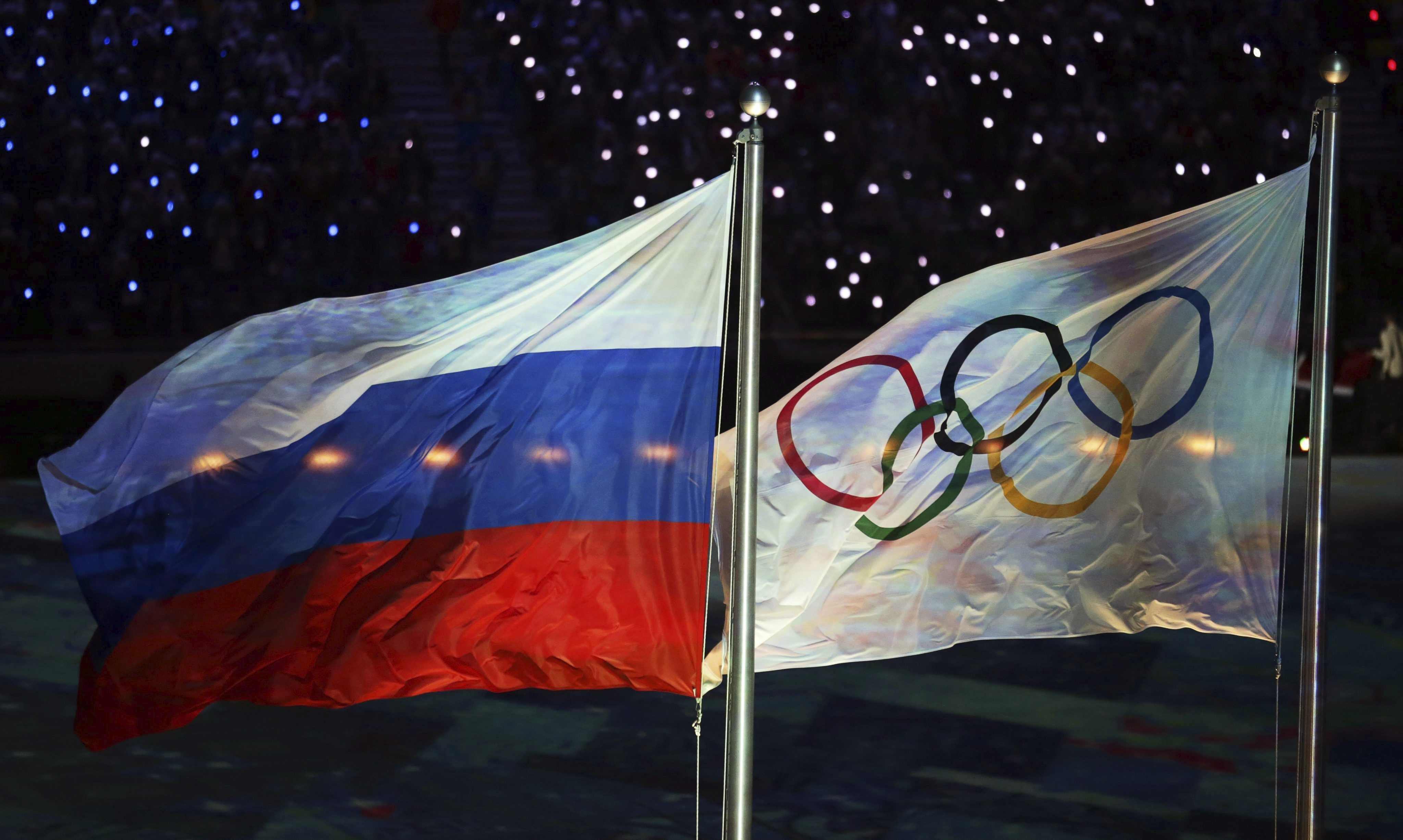 Russia Bandera olímpica dopatge EFE