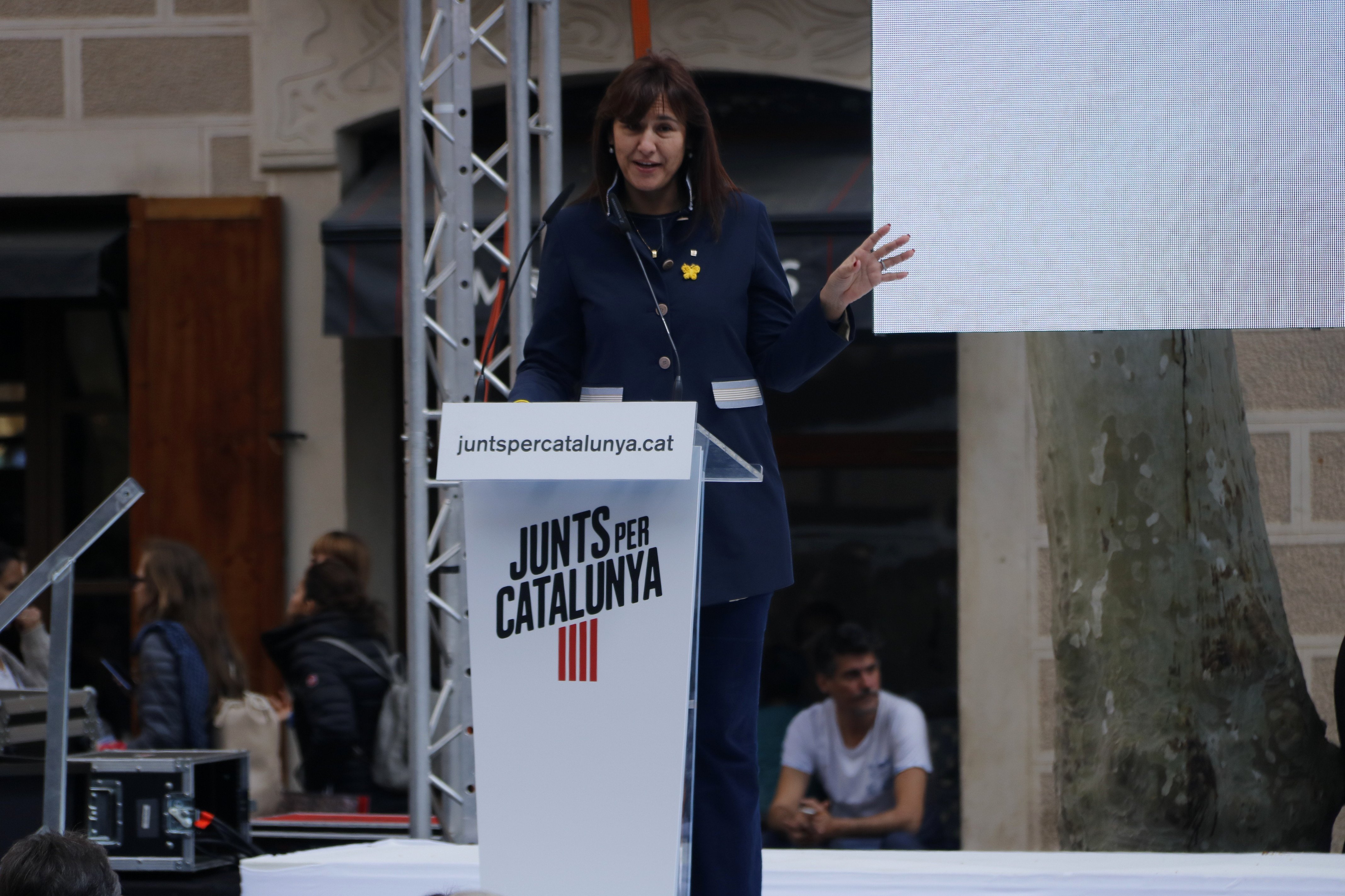 La promesa de Laura Borràs als pares de Jordi Sànchez
