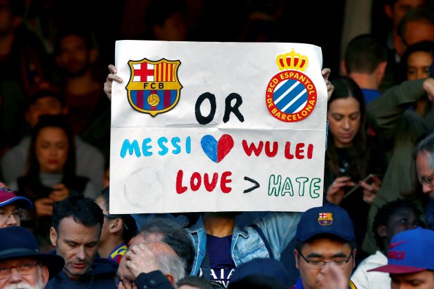 barça espanyol messi wu lei efe