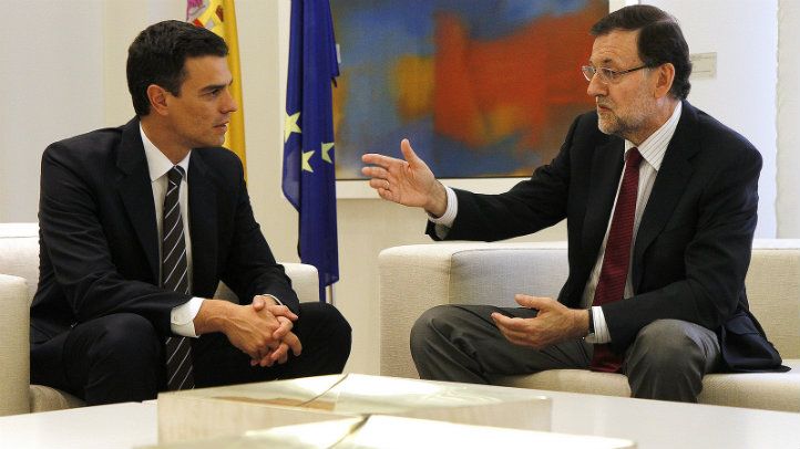 Rajoy i Sánchez ja escalfen el cara a cara