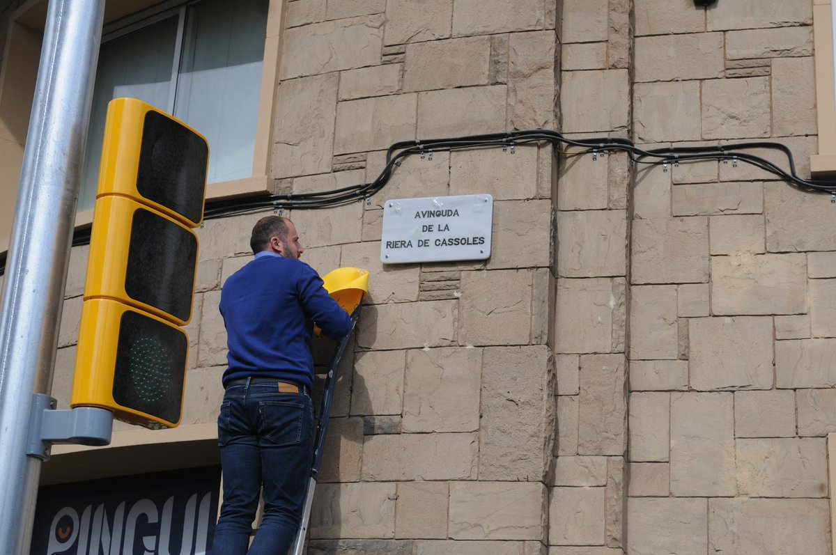 L'avinguda Príncep d'Astúries de Barcelona recupera el nom de Riera de Cassoles