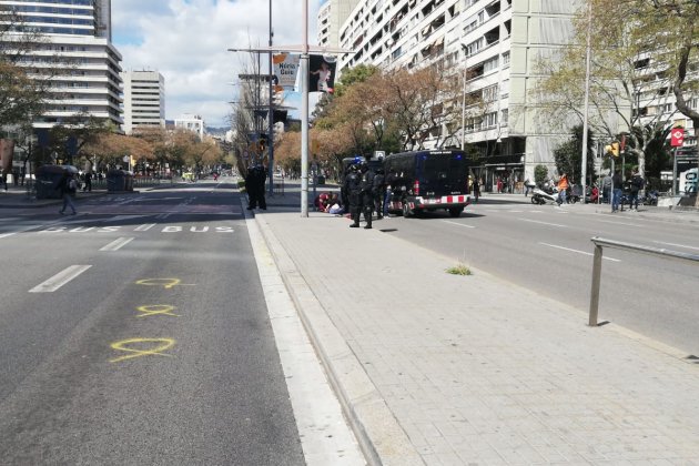 Manifestación Vox Barcelona detenidos Marc González