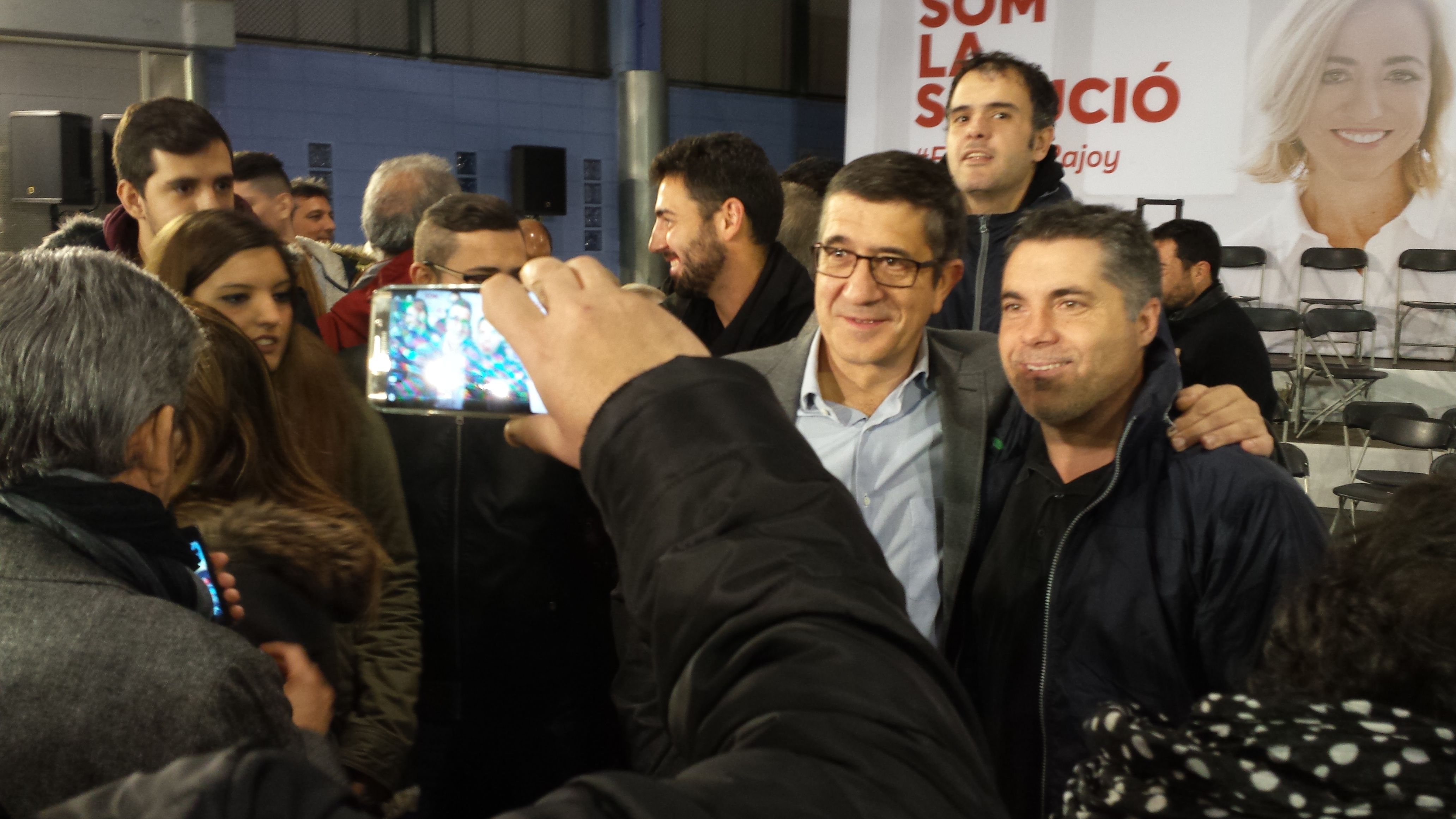 Patxi López: "Mas vol partir en dos les nostres vides"