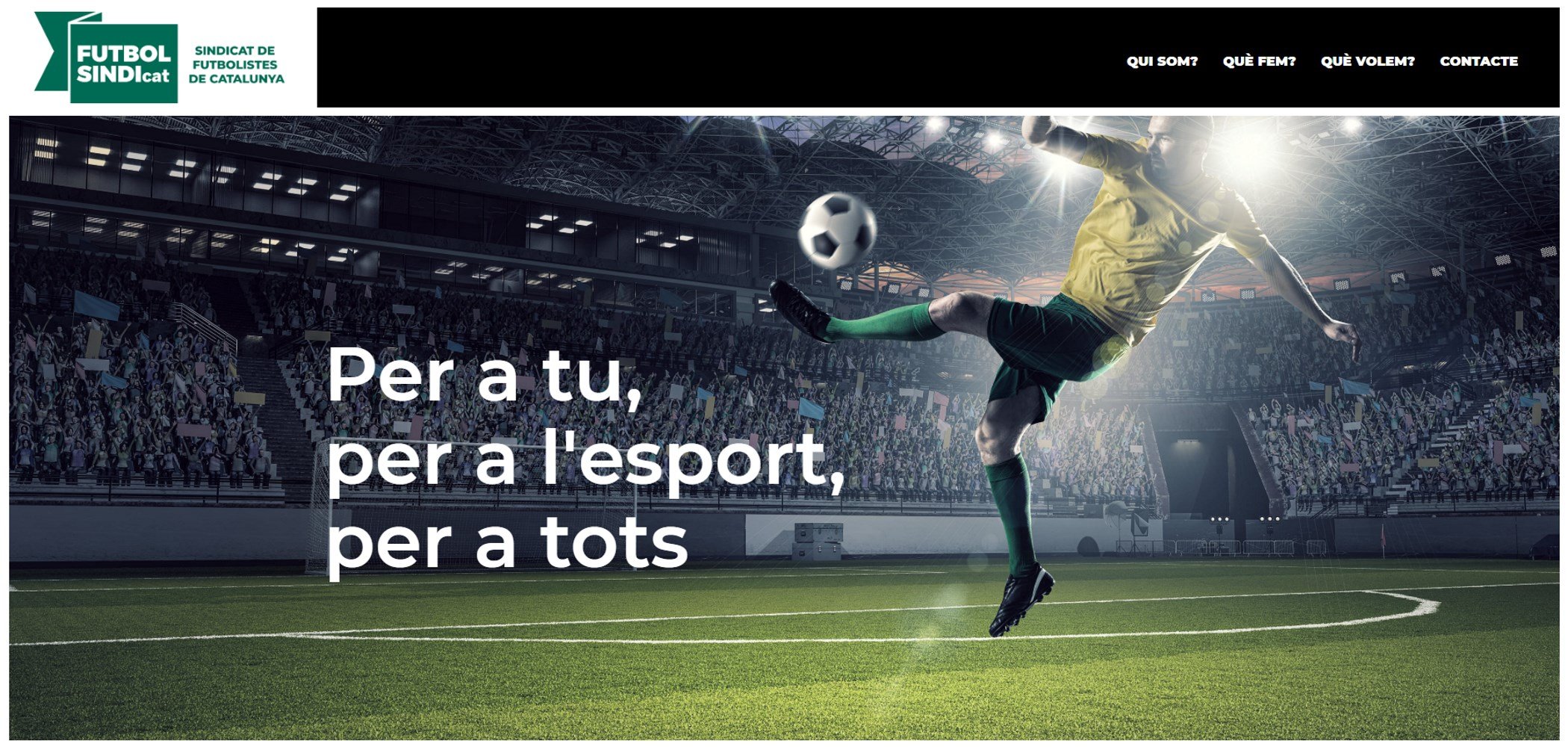Nace Futbol SindiCat, el primer sindicato para futbolistas catalanes