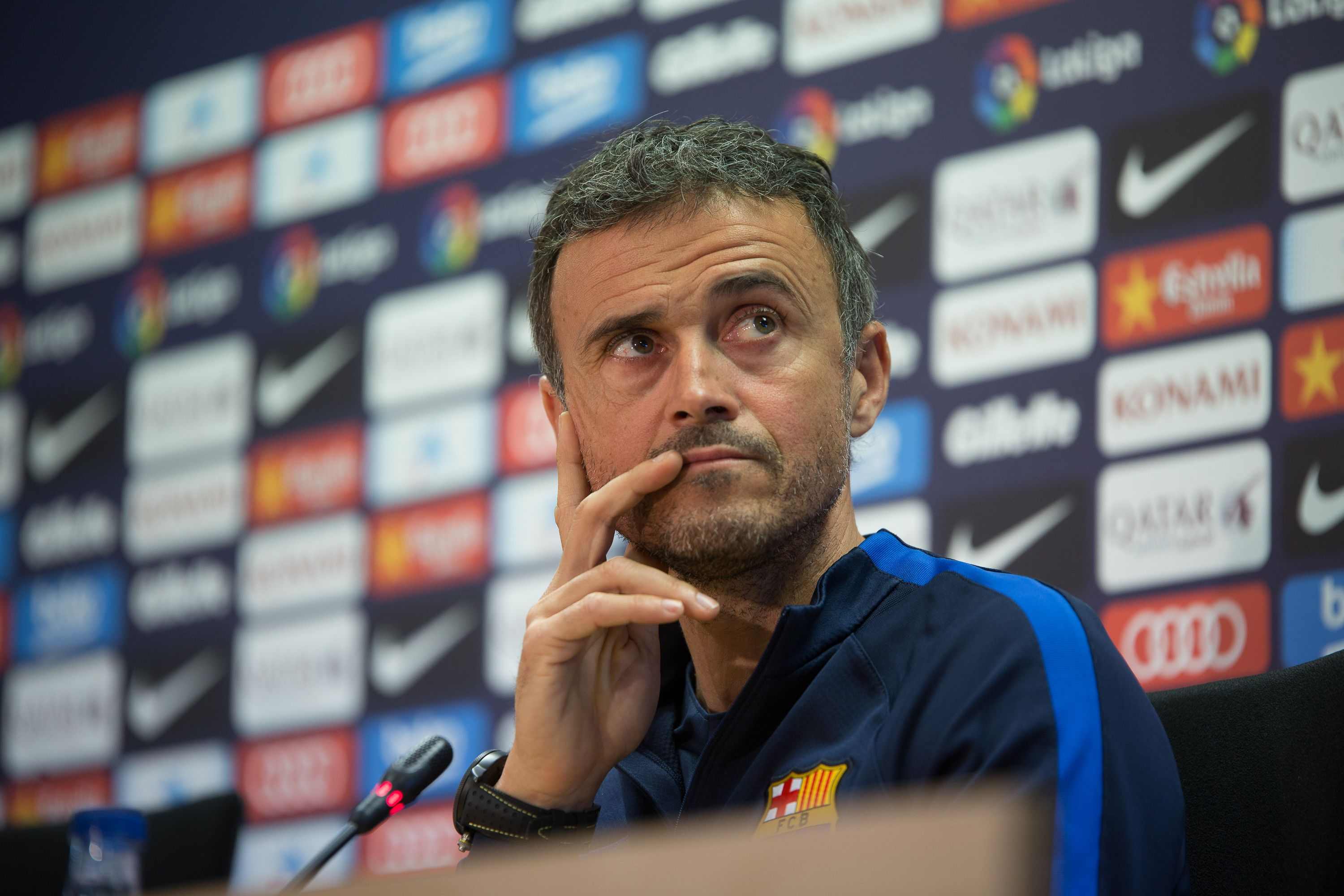 Luis Enrique: "Vamos a Villarreal con la obligación de ganar"